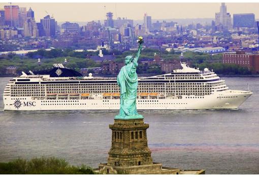 El MSC Orchestra en Nueva York